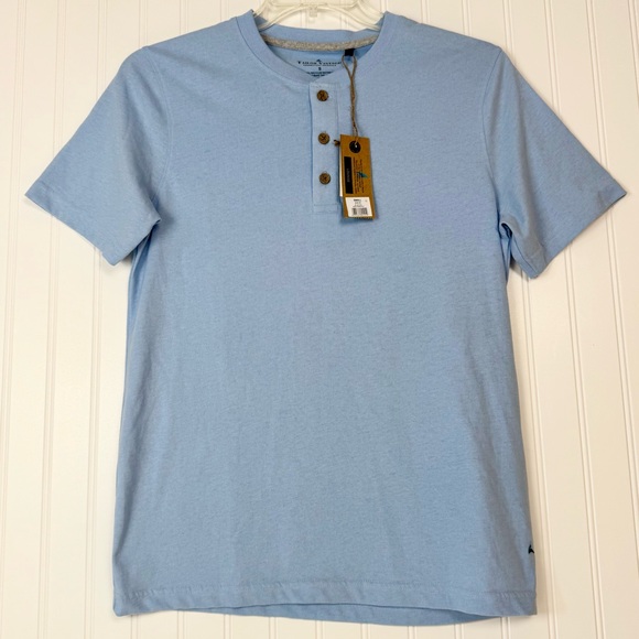 Tailor Vintage Shirt Mens Small  Blue Fog Polo‎ Short Sleeve Golf Outdoors - Picture 1 of 10